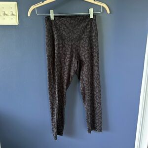 lululemon Align™ Crop  21" - Formation Camo Deep Coal Multi